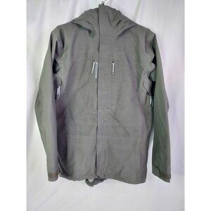 Houdini Womens Rollercoaster Jacket Small Gray Waterproof Hooded